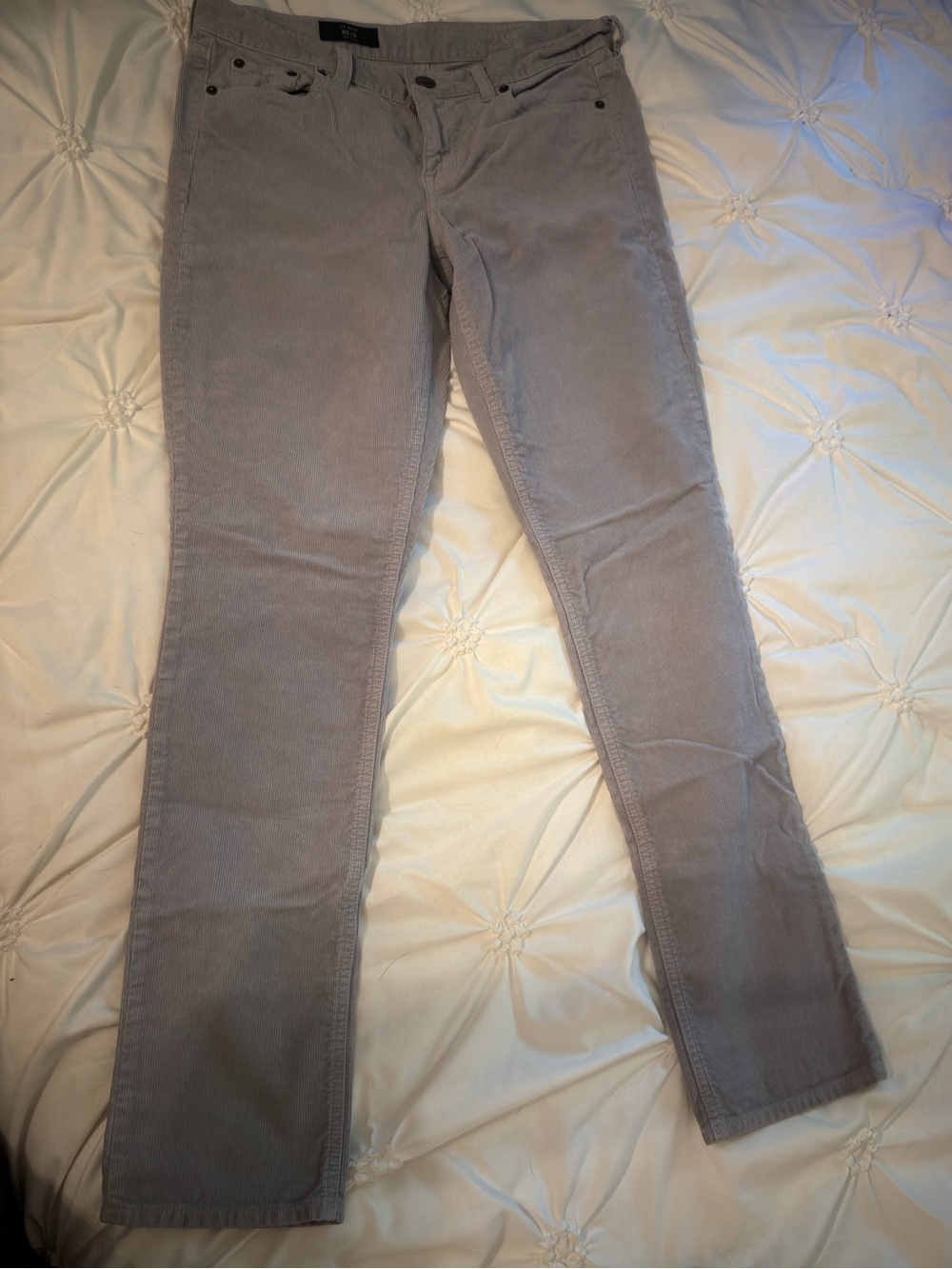 J. Crew Gray Corduroy Pants